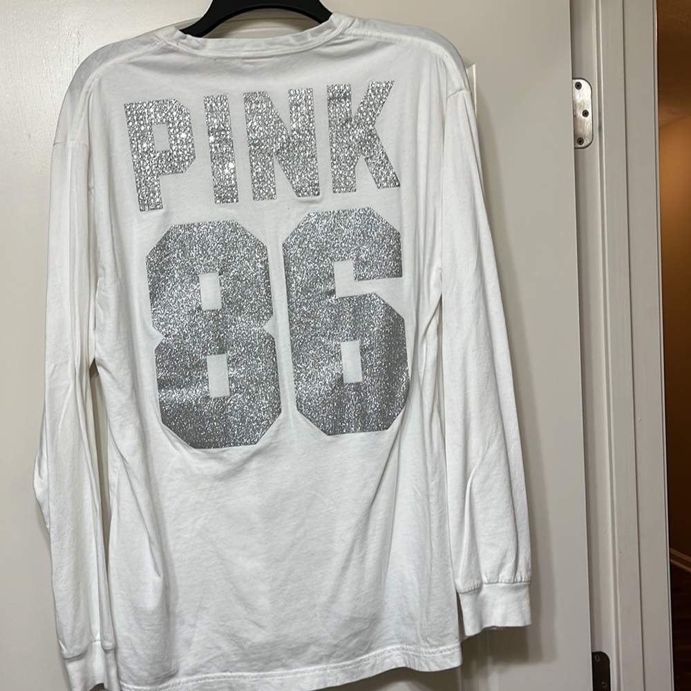 Pink rhinestone shirt